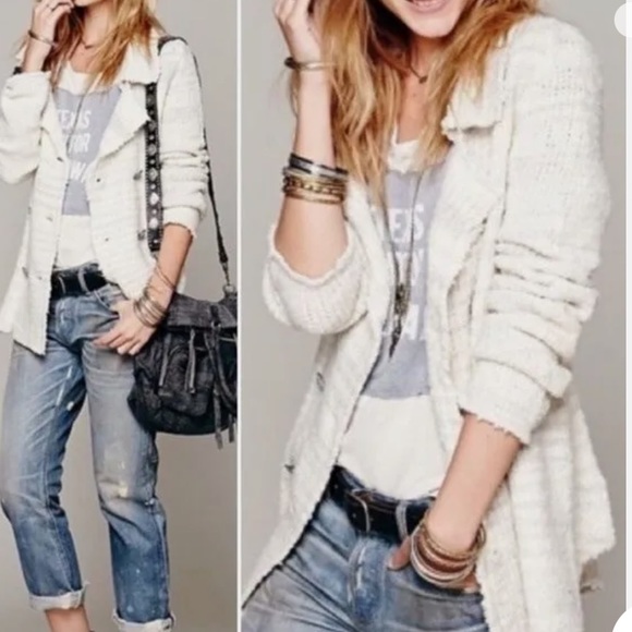 Free People Jackets & Blazers - Free People Double Breasted Blazer Jacket